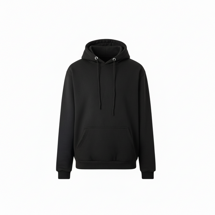 Kyoto Regular Hoodie - Black