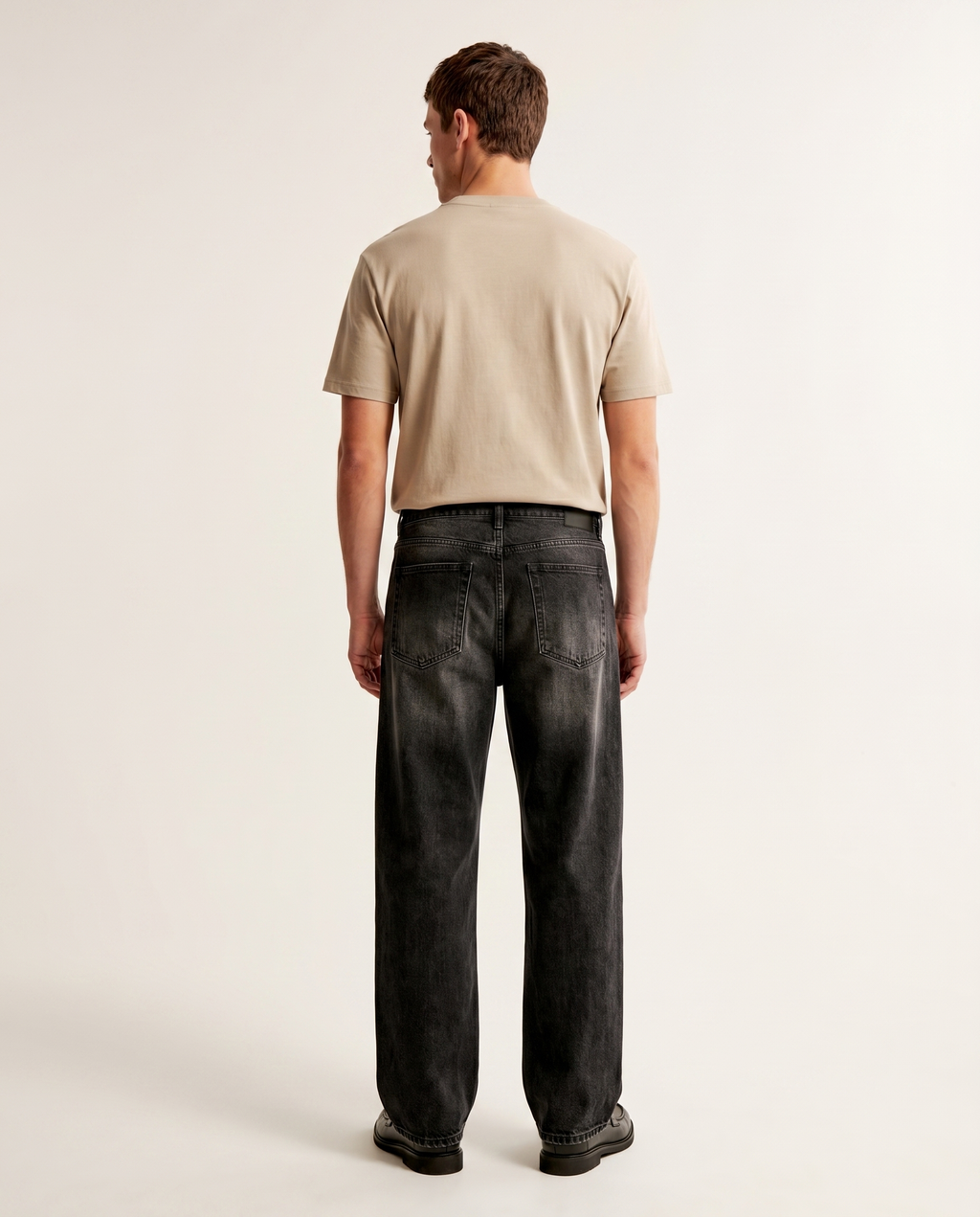 Midnight black wide-leg denim jeans — The Dirty Laundry Pakistan