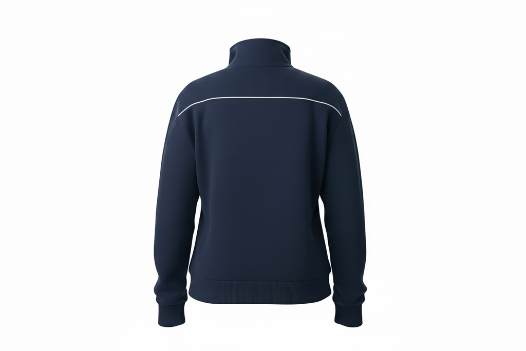 Vancouver Quarter Zipper - Navy Trim