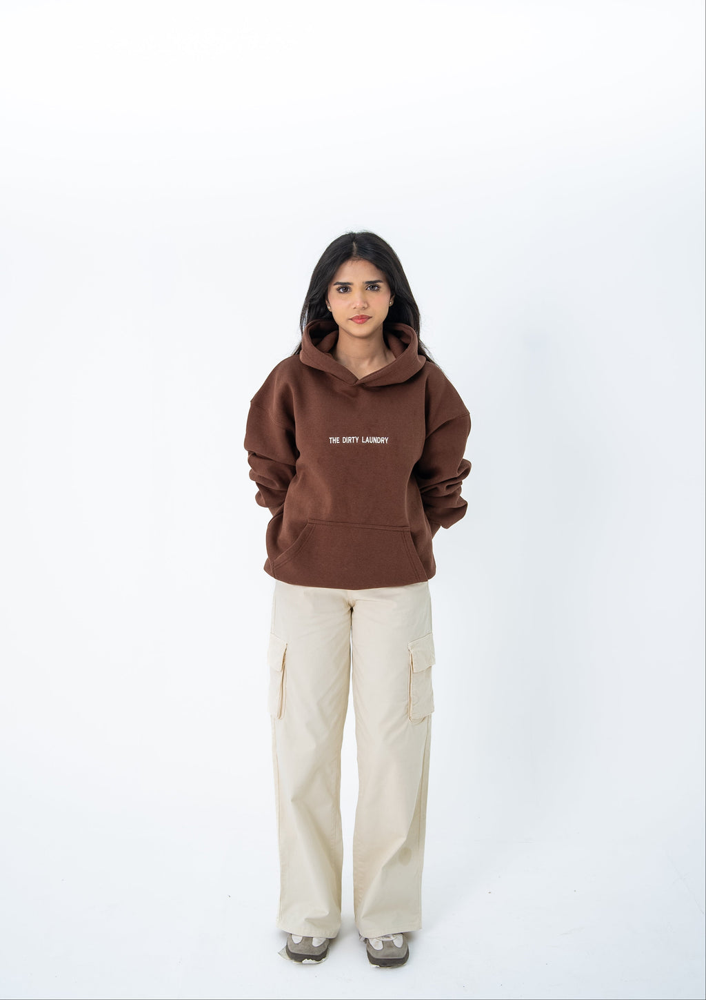 Oslo Oversized Hoodie - Brown