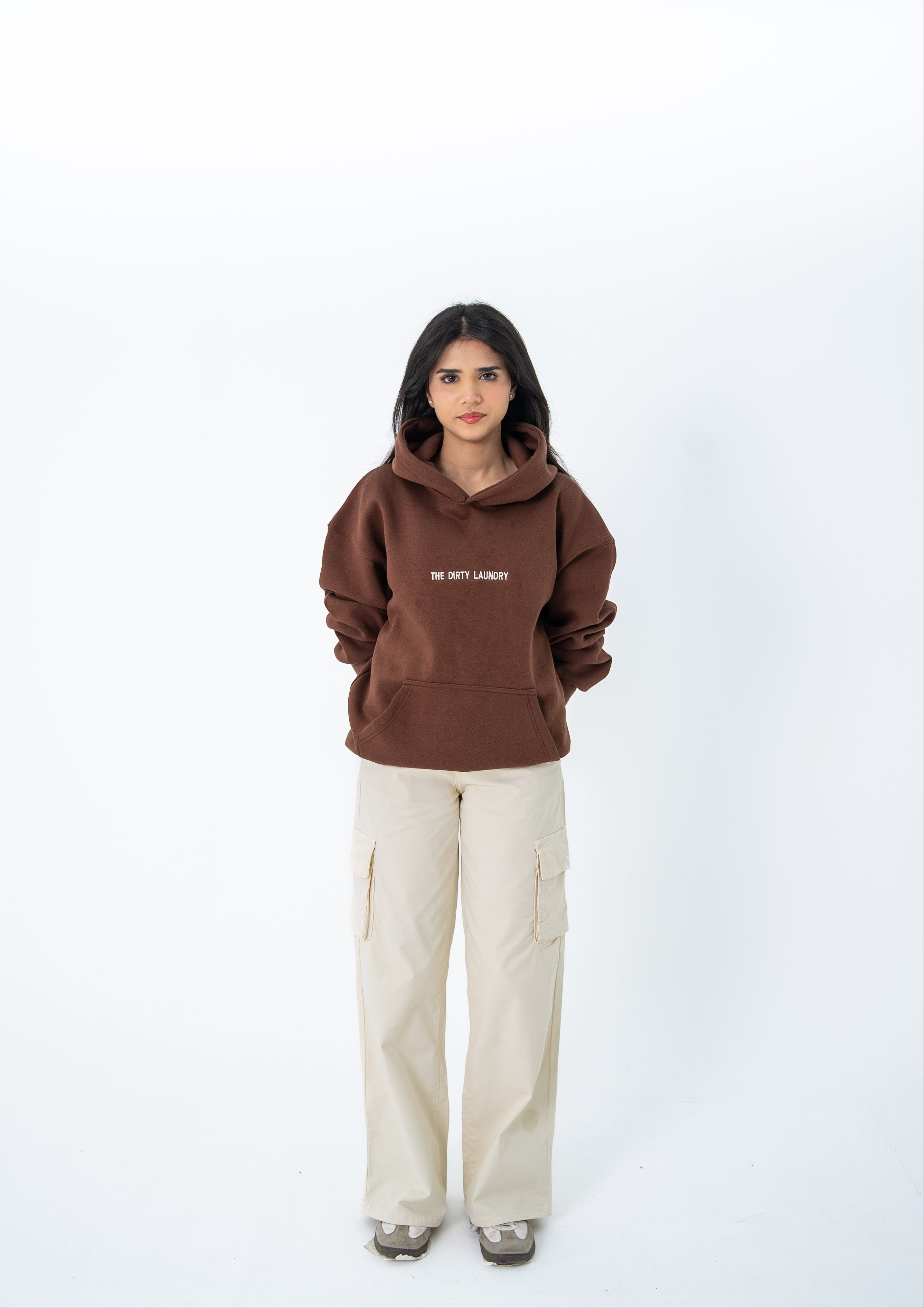 Oslo Oversized Hoodie - Brown