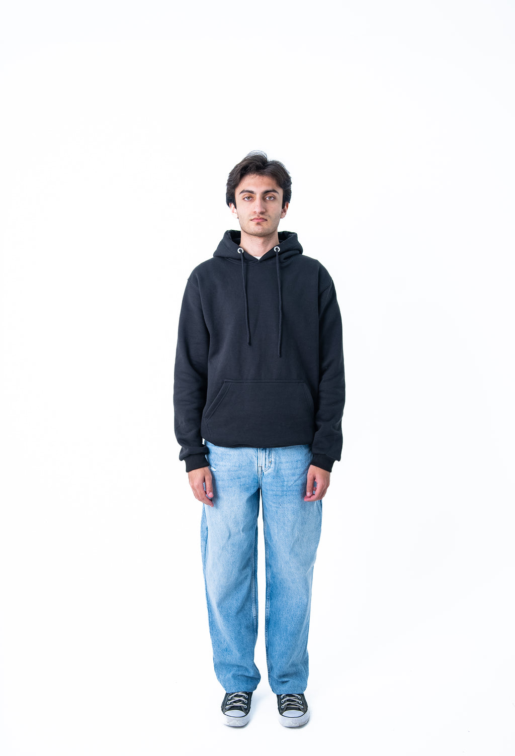 Kyoto Regular Hoodie - Black
