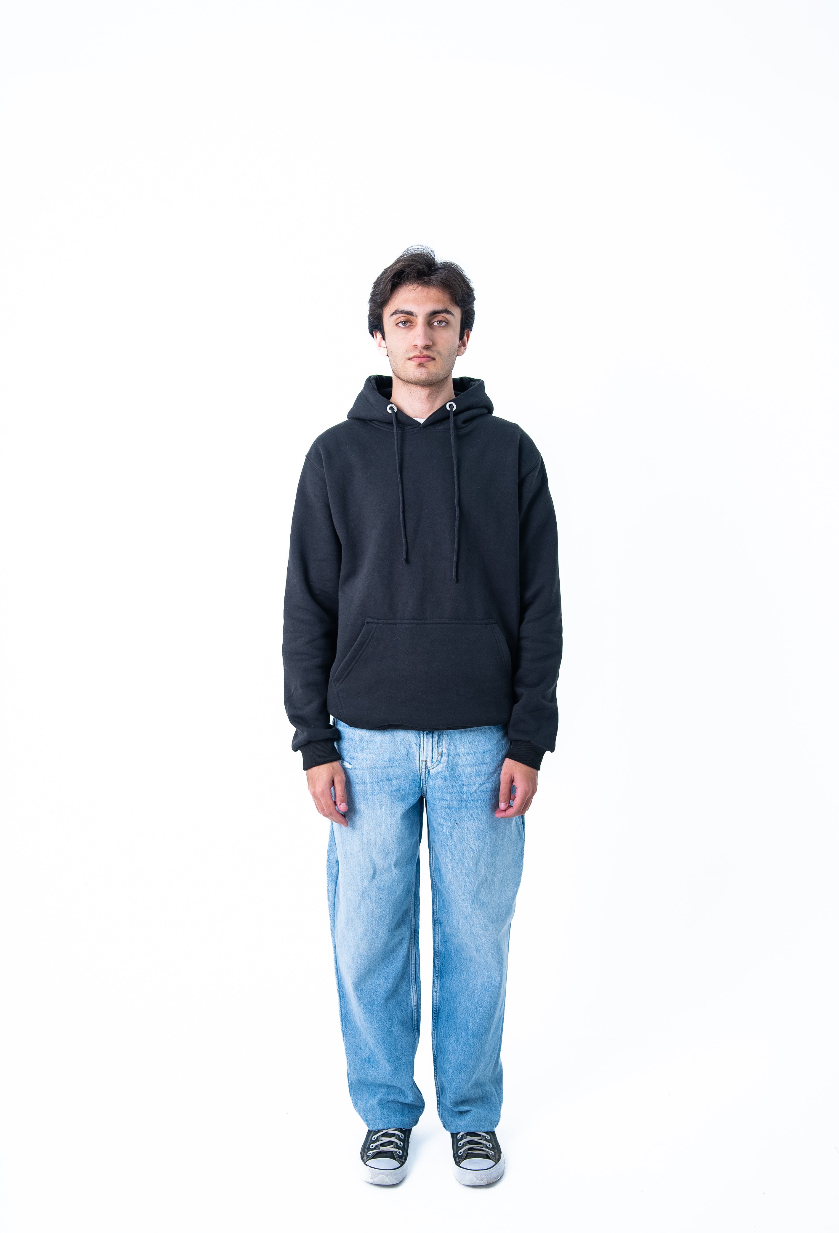 Kyoto Regular Hoodie - Black