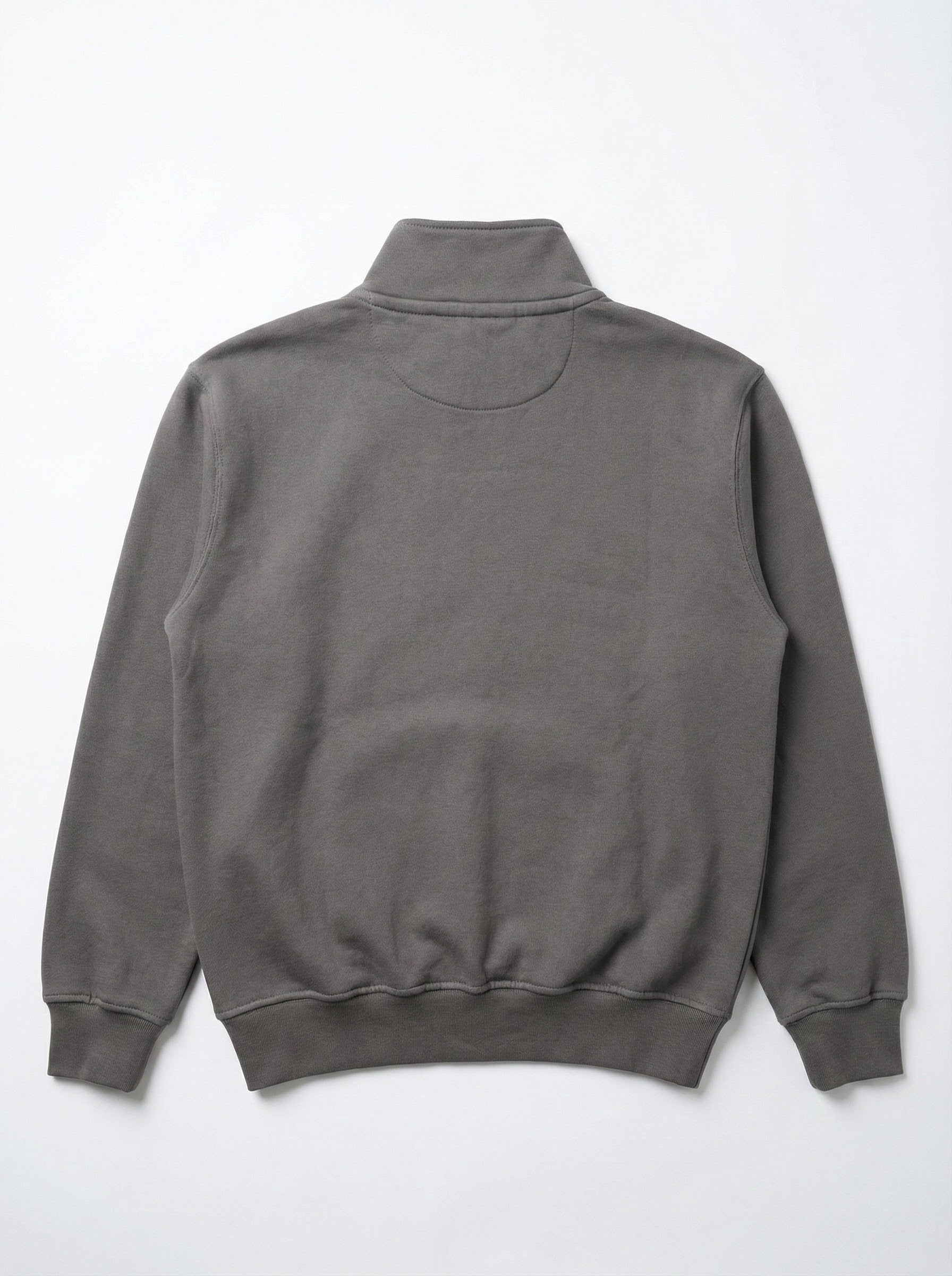 Core Quarter Zipper - Storm Grey